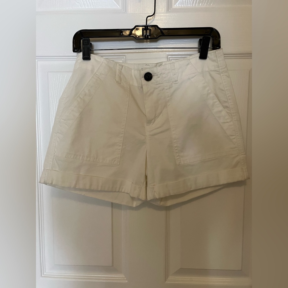 NWT Vince White Cotton Shorts - Size 2